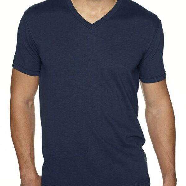 Men's Premium Fitted Sueded V-Neck T-Shirt Thumbnail